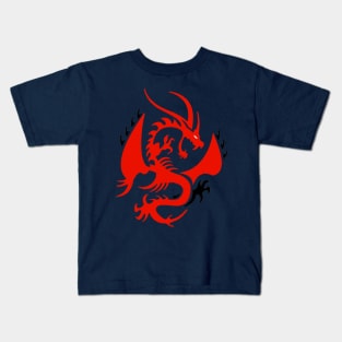 Red Dragon 2 Kids T-Shirt